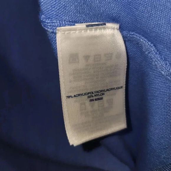 New Lands' End Outfitters Women's Blue Open Front Long Sleeves Cardigan Size 2X - Picture 6 of 6